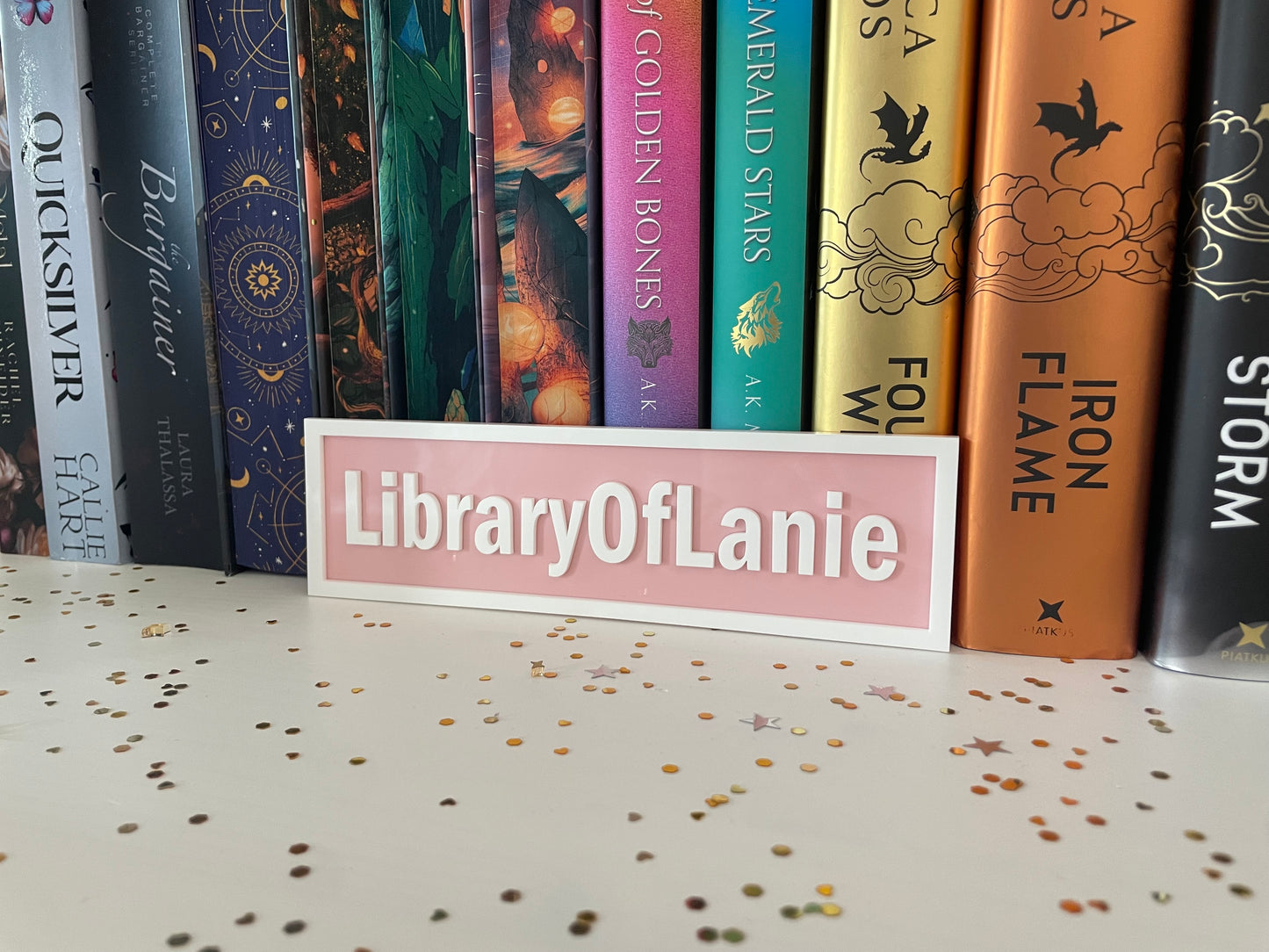 Custom Book Signs