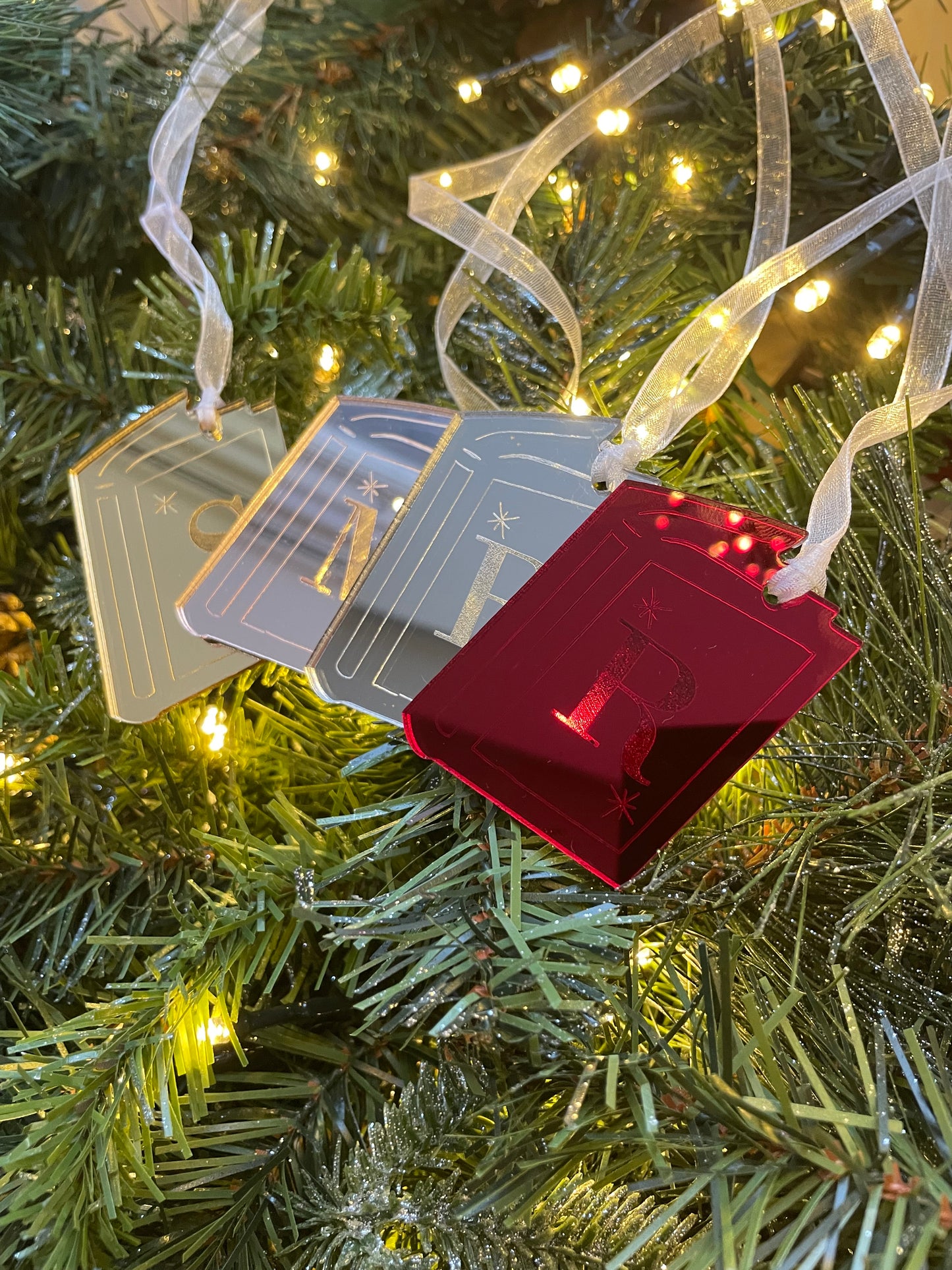 Personalised Book Ornament - Black Friday Exclusive