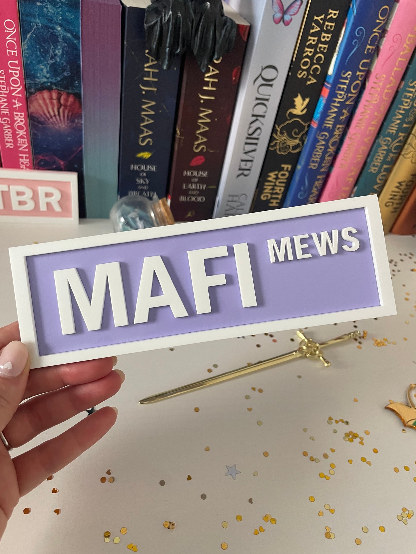 Custom Book Signs