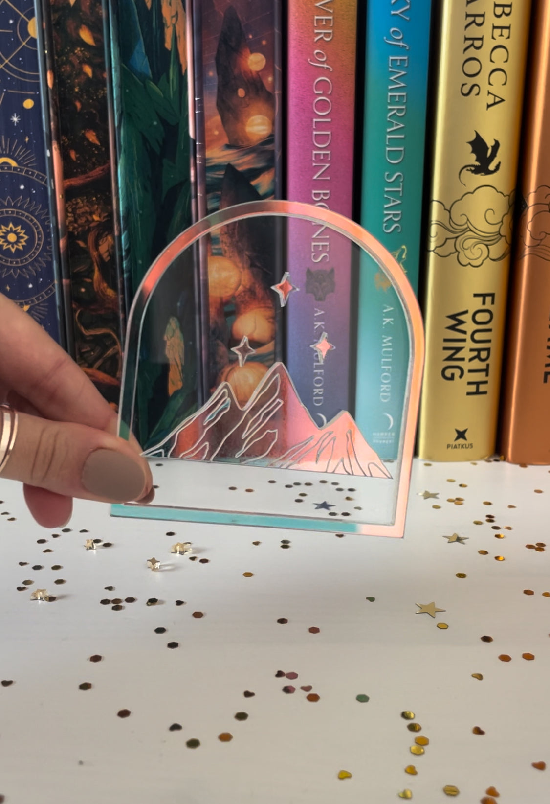 The Arches - Book shelf signs