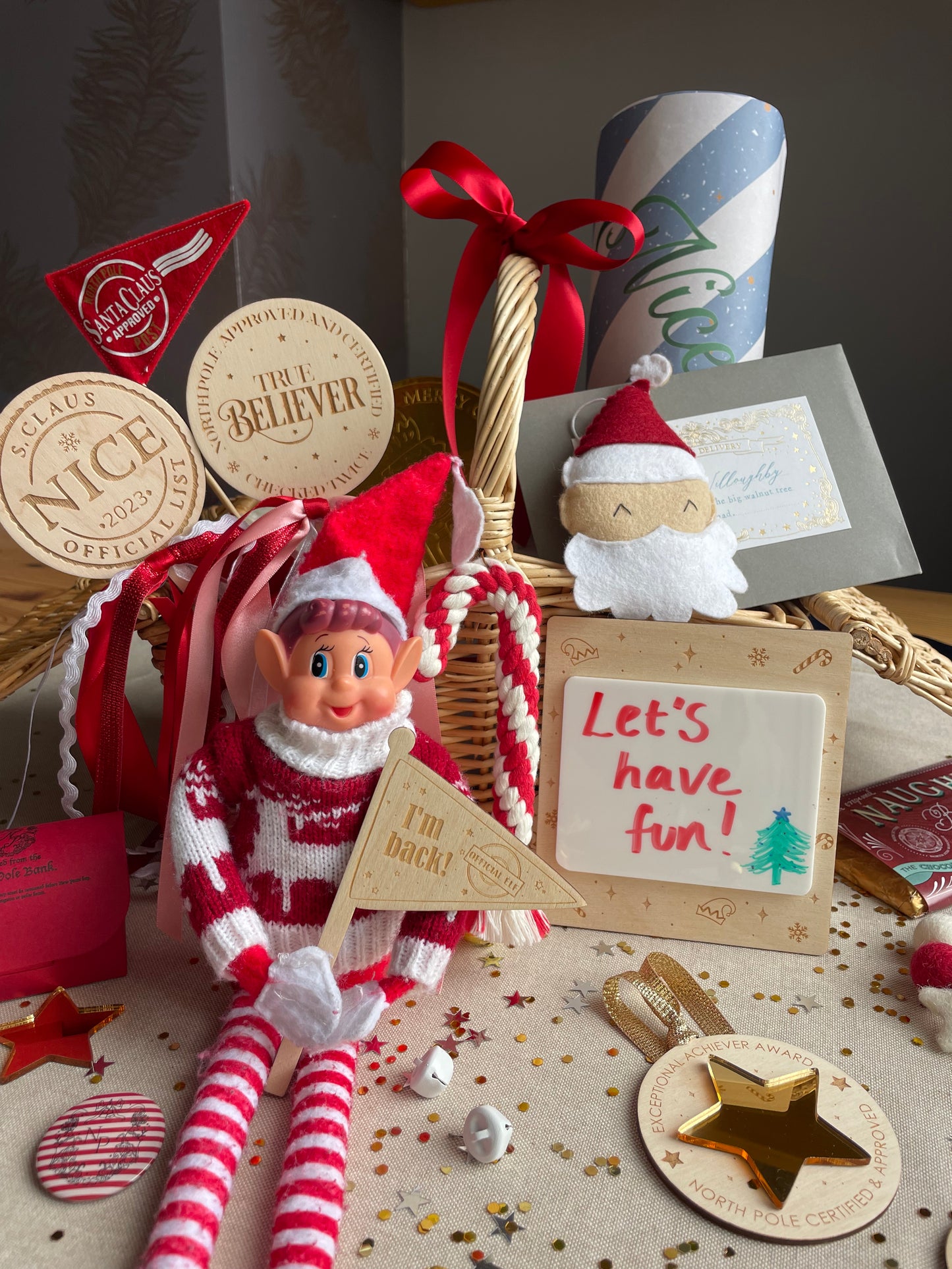 Festive Message Board