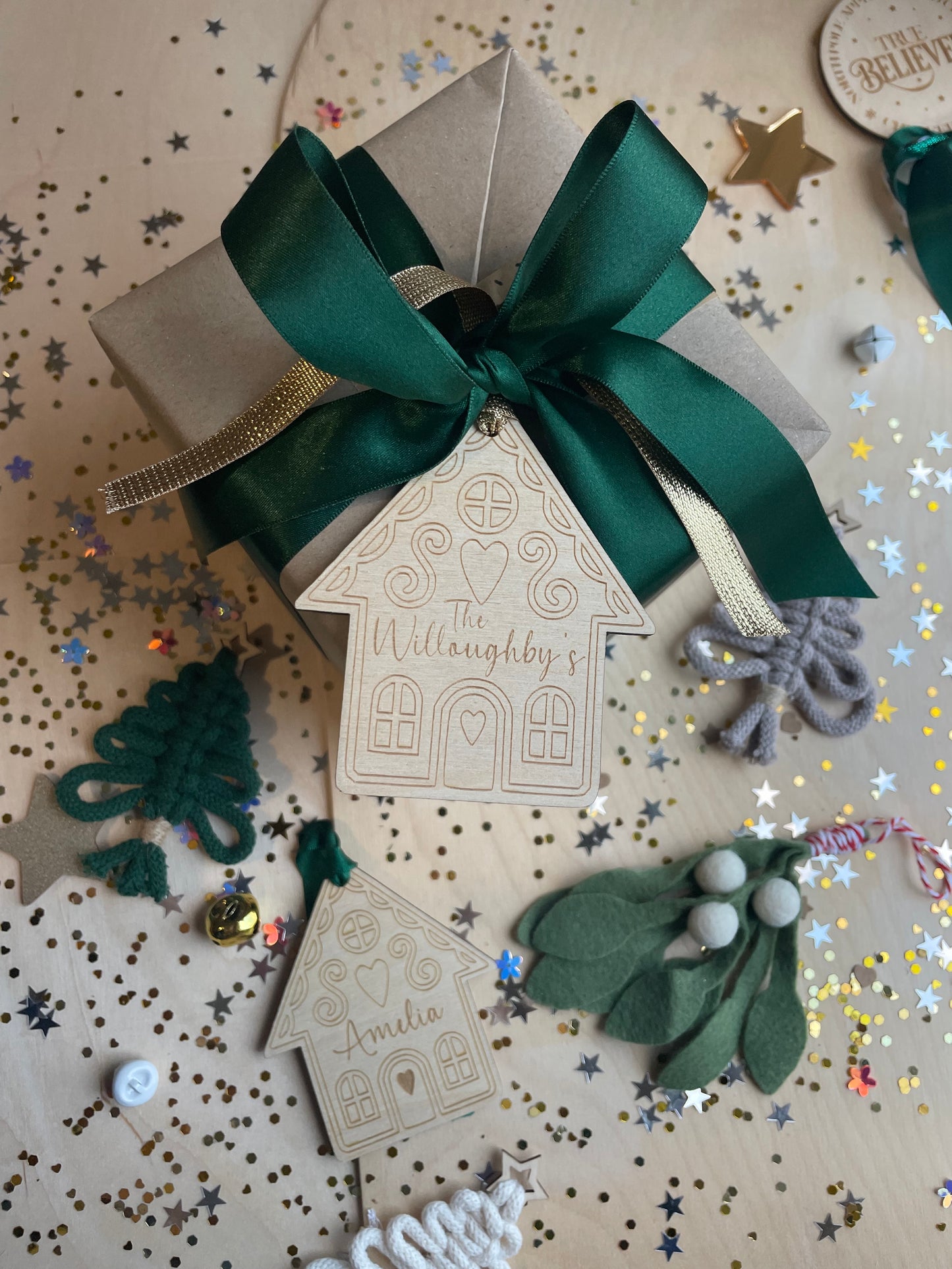 Personalised Gingerbread House