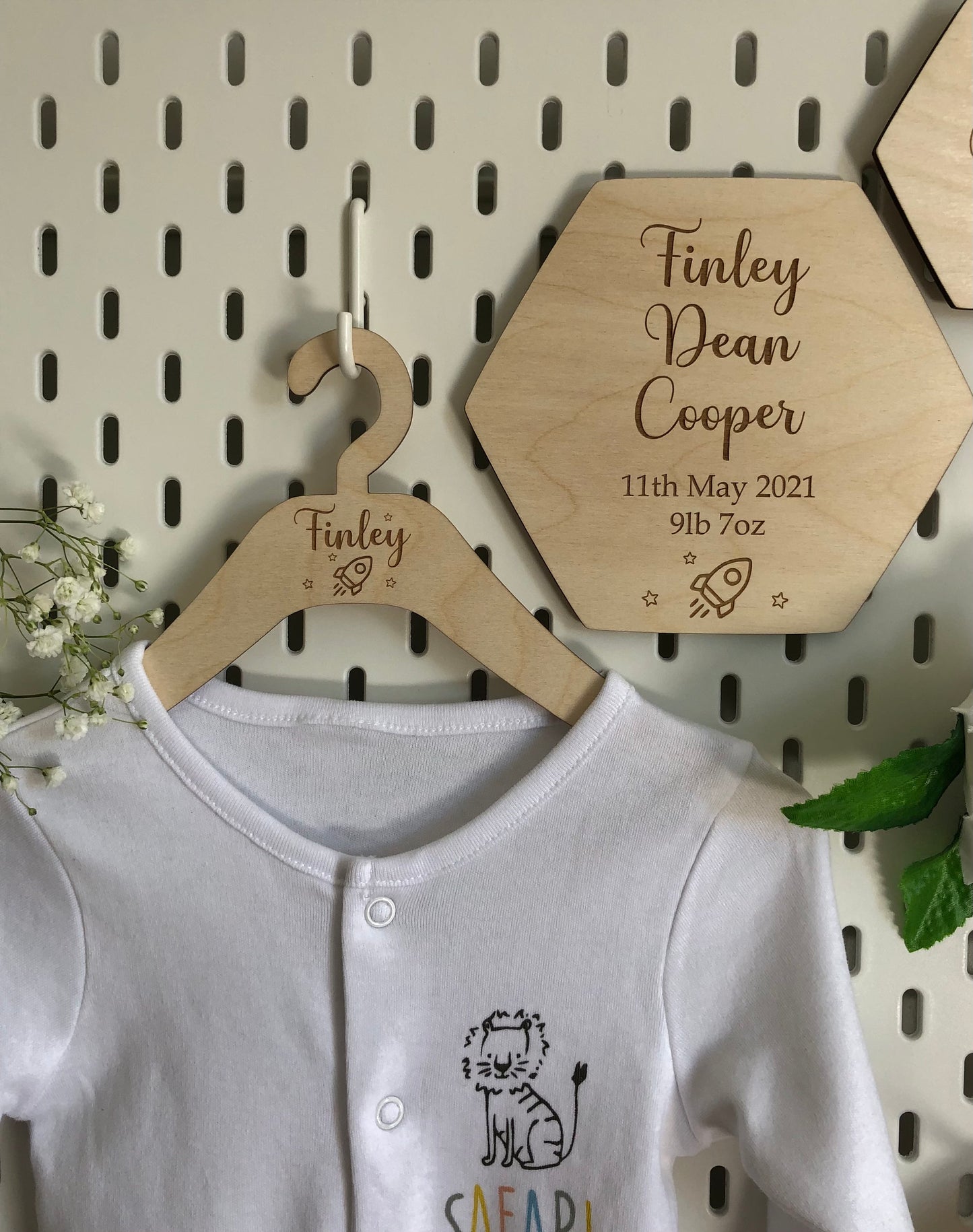 Baby Arrival Announcement Plaque