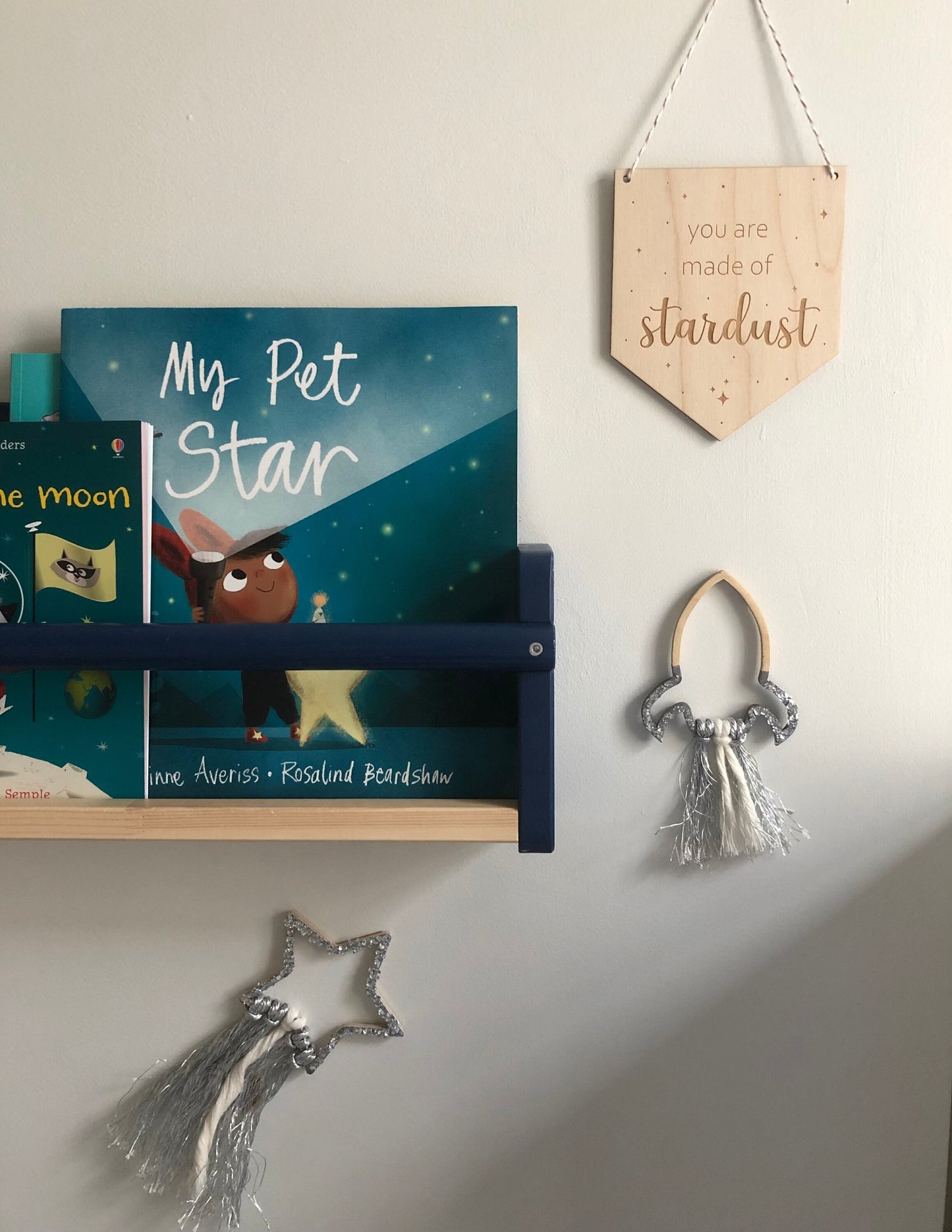 Stardust/Bedroom wall hanging pennant
