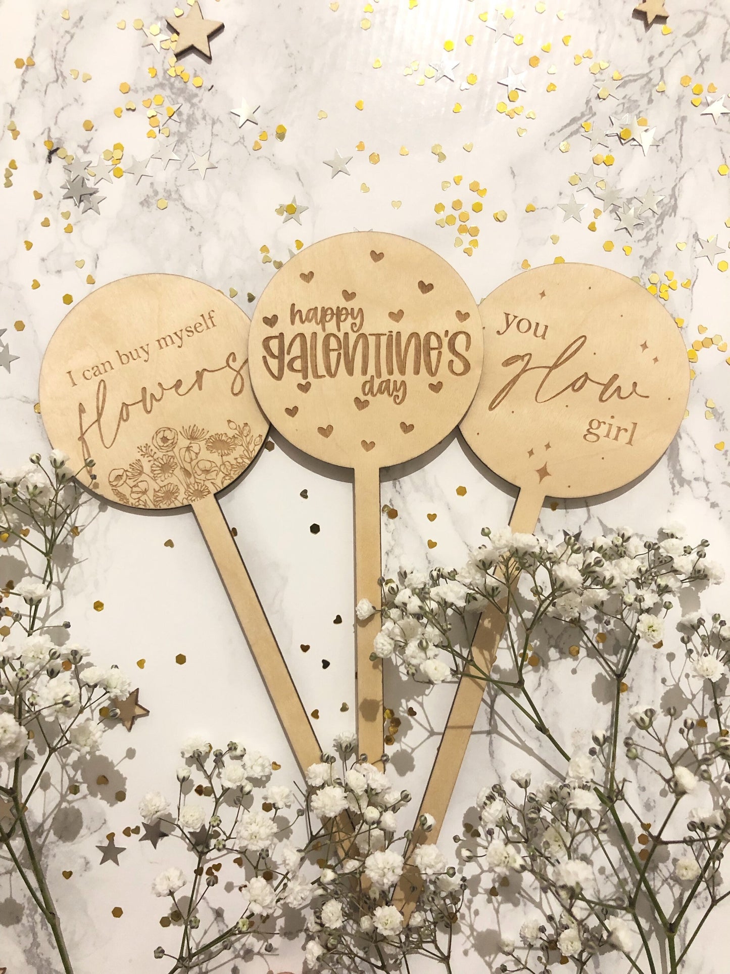 I can buy myself flowers' decorations