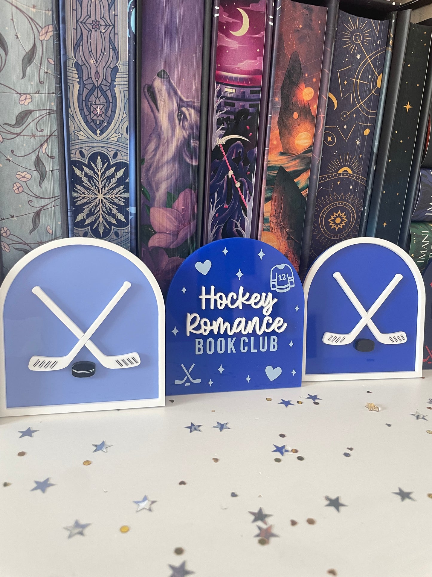 Hockey sticks arch