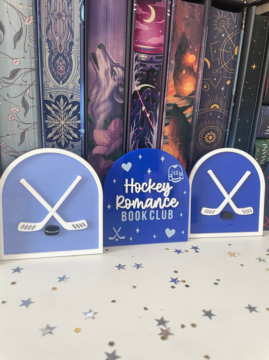 Hockey sticks arch