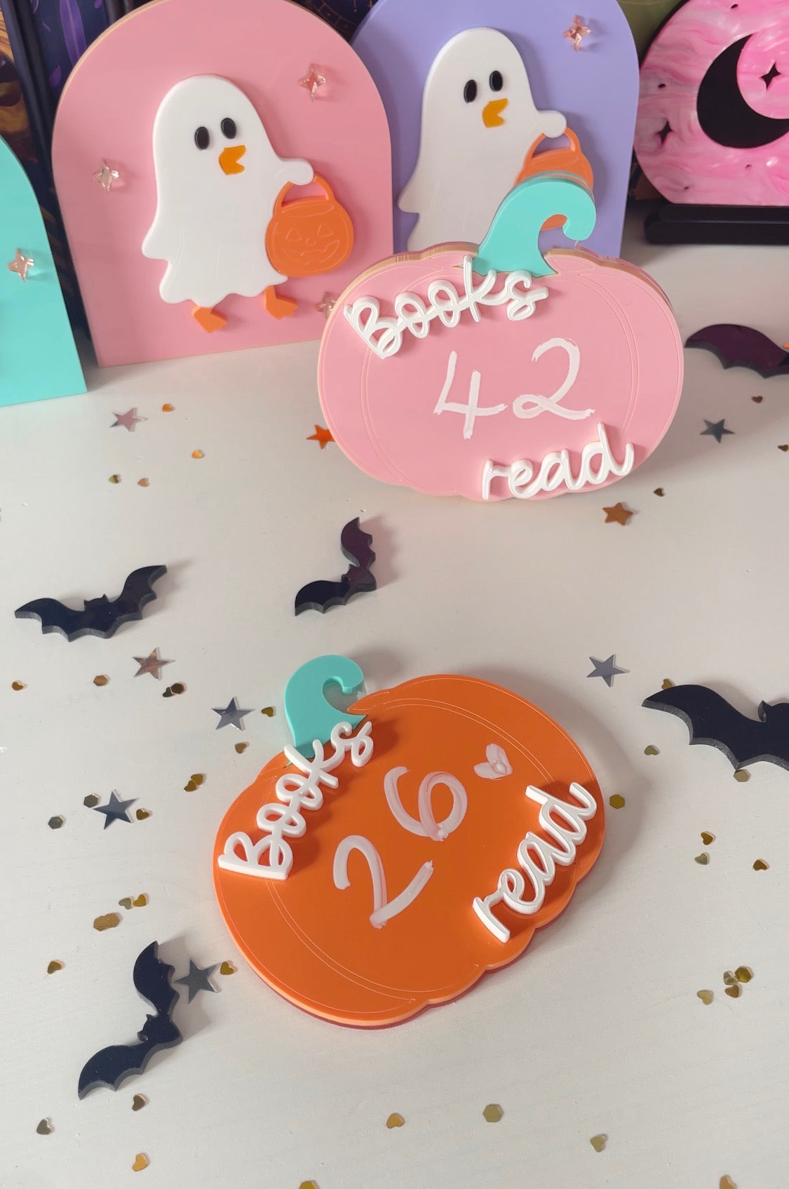 Books Read Pumpkin