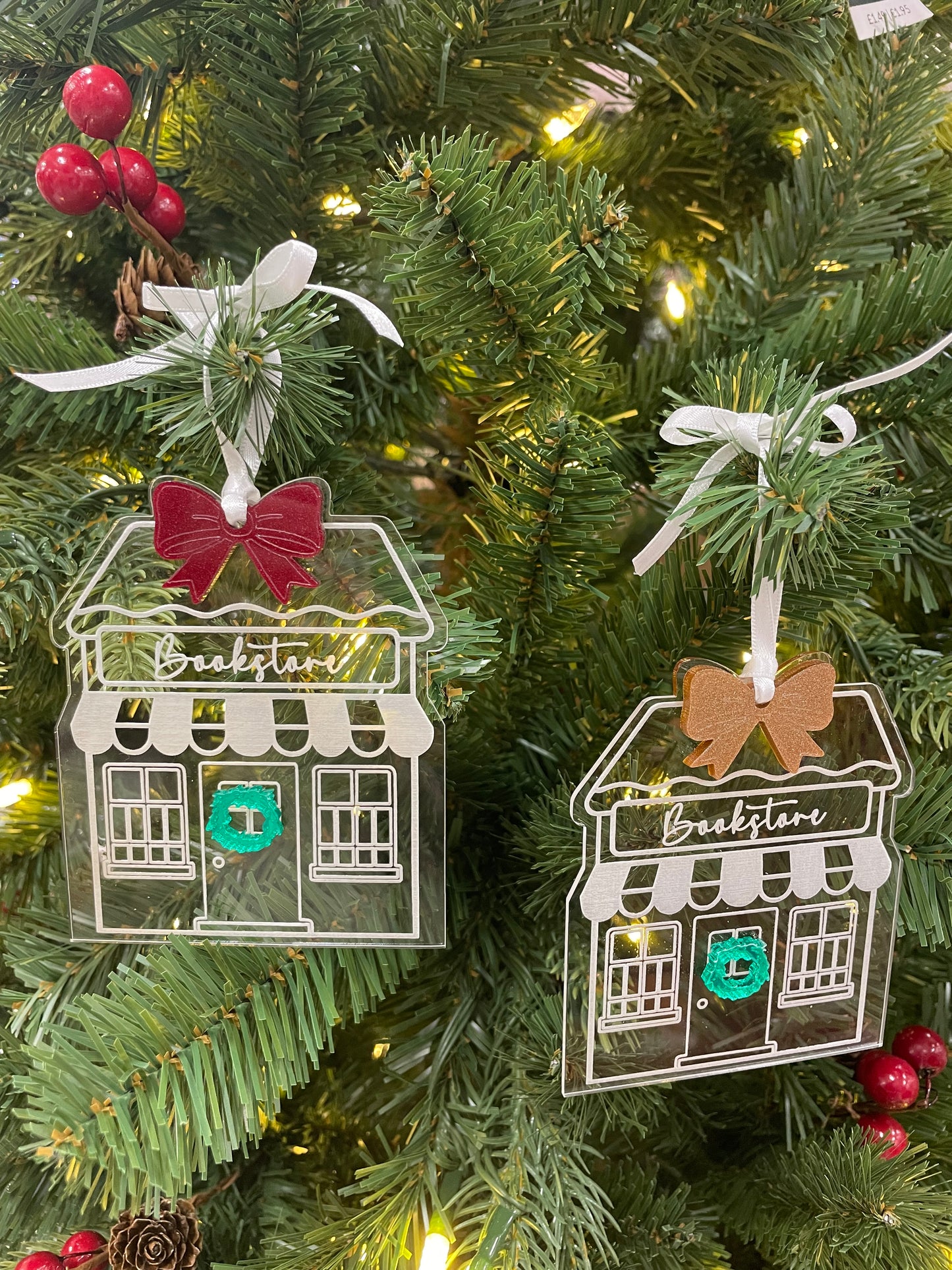 Bookstore Ornament - Black Friday Exclusive