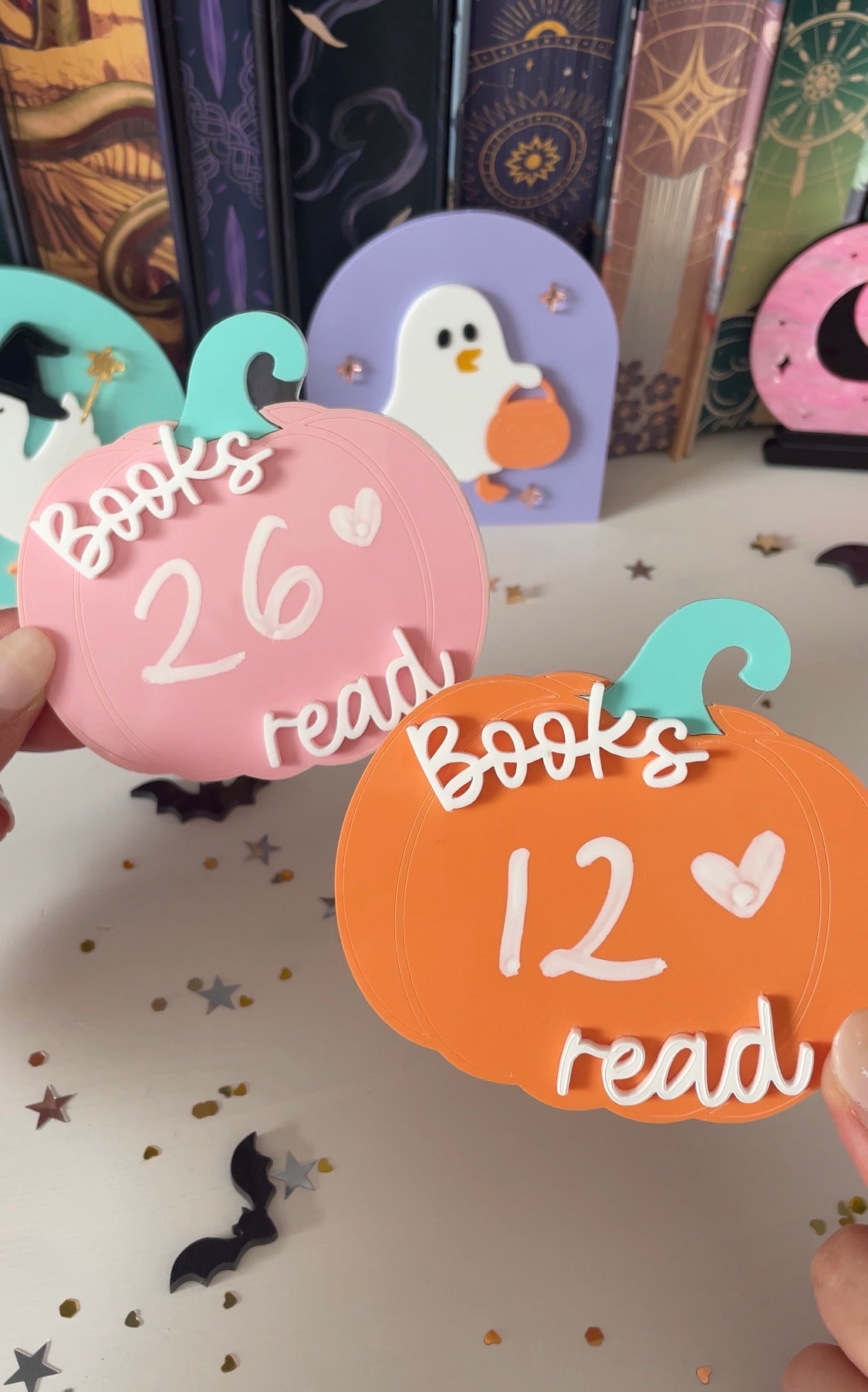 Books Read Pumpkin