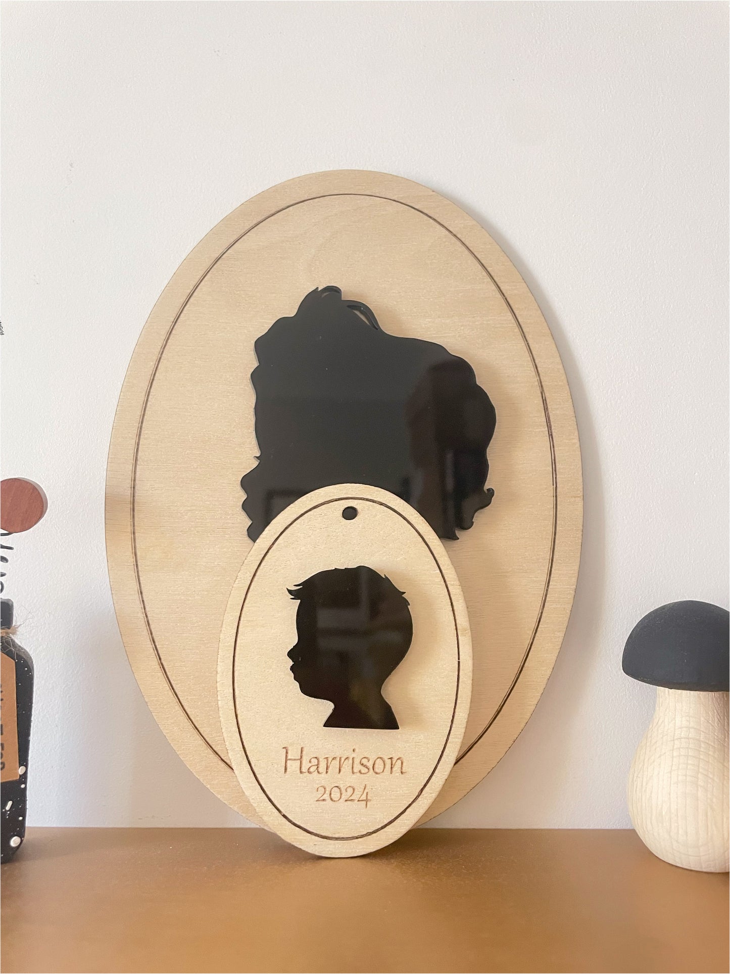 Silhouette Ornament