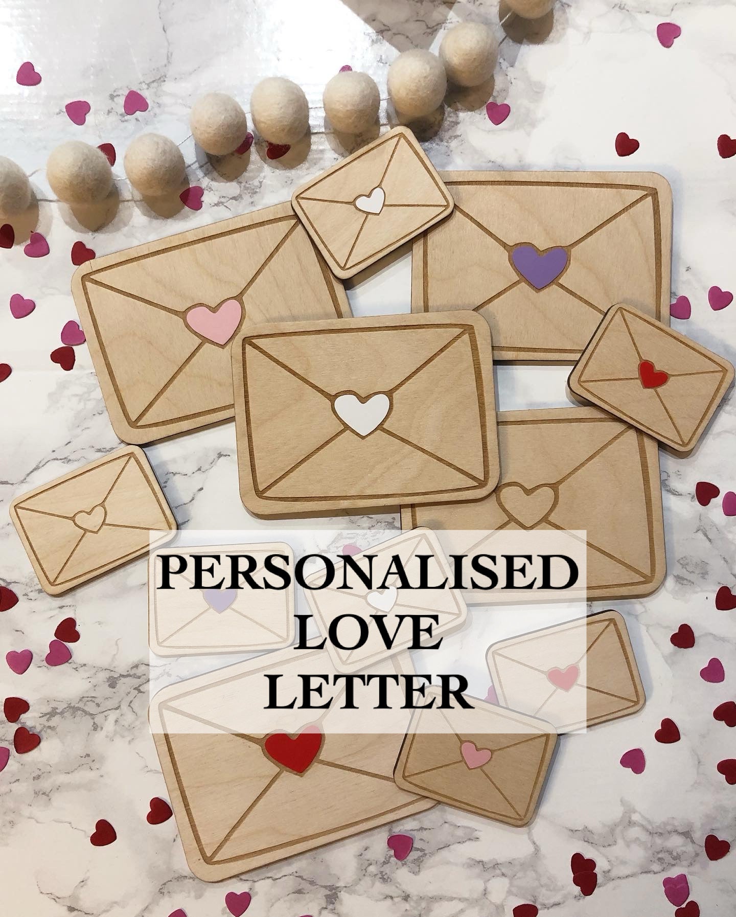 Personalised Love Letter Keepsake