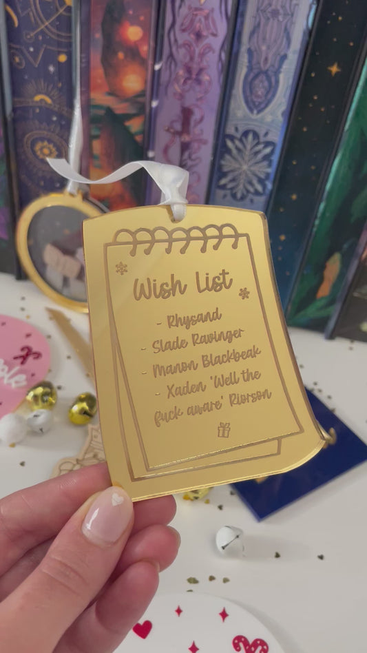 Personalised Wish List