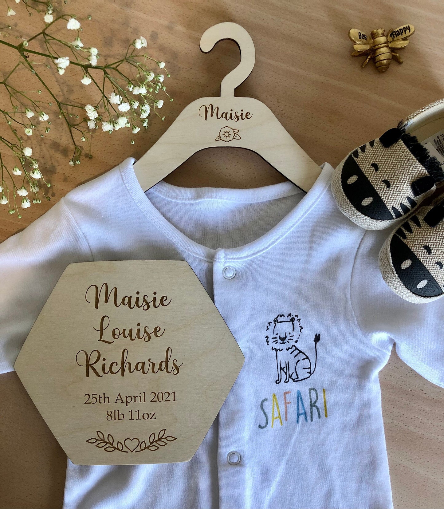 Baby Arrival Announcement Plaque