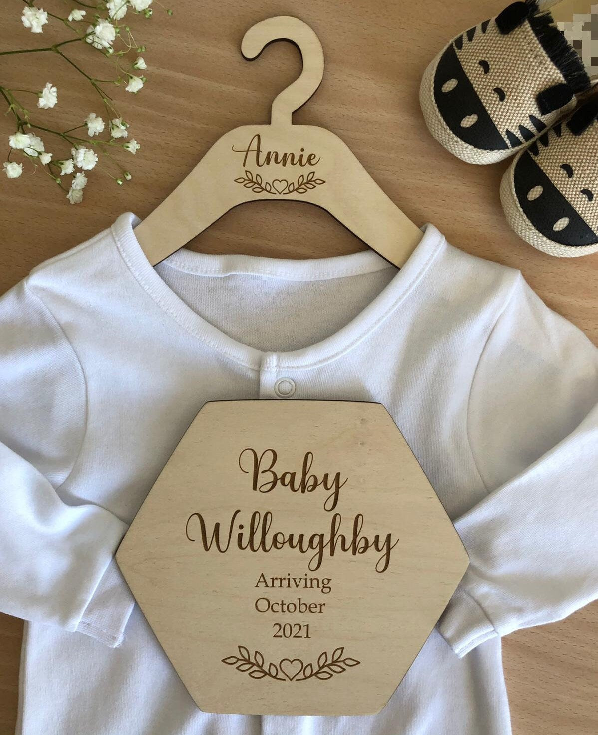 Baby Arrival Announcement Plaque