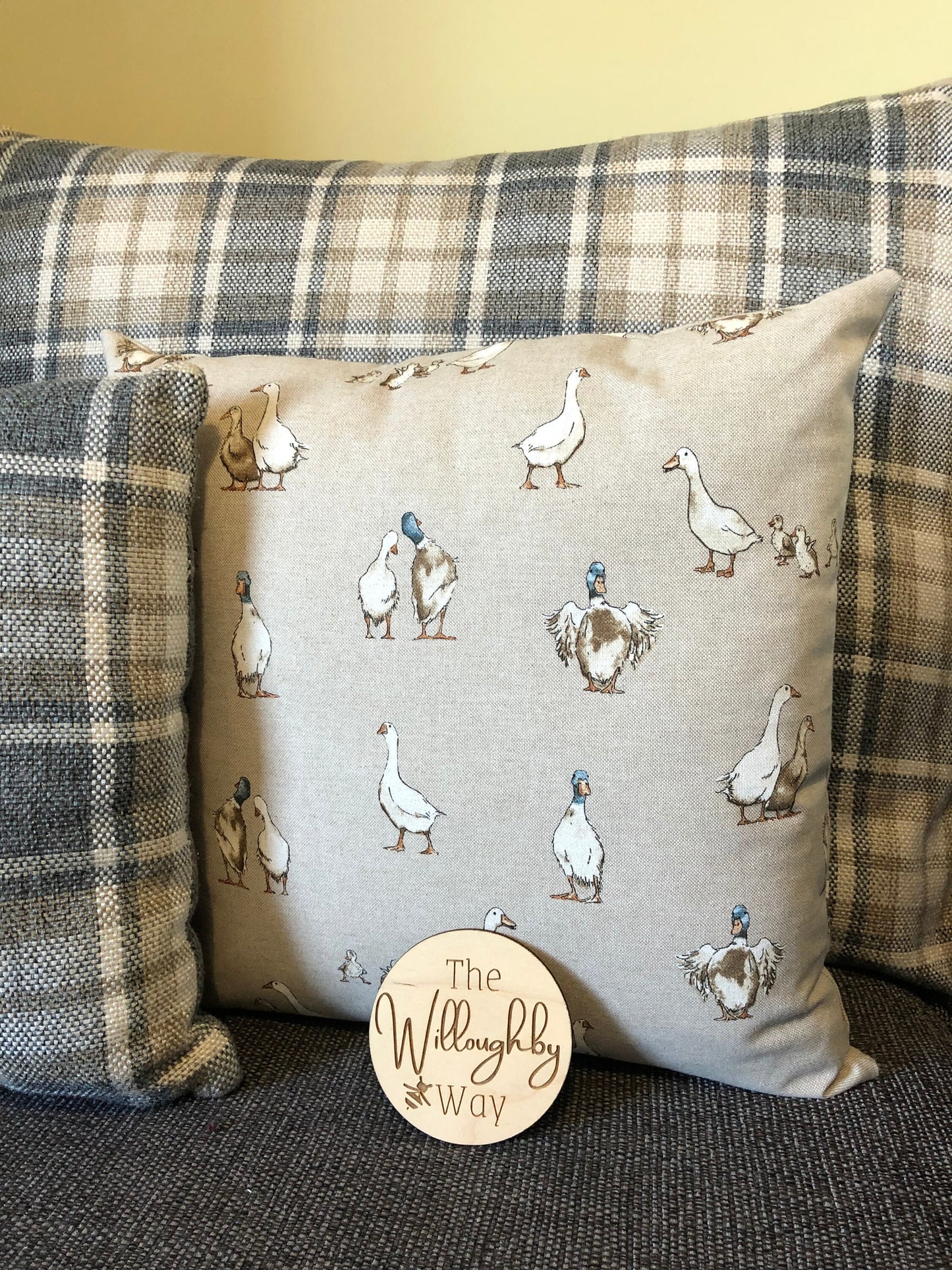 Farmhouse Duck Cushions