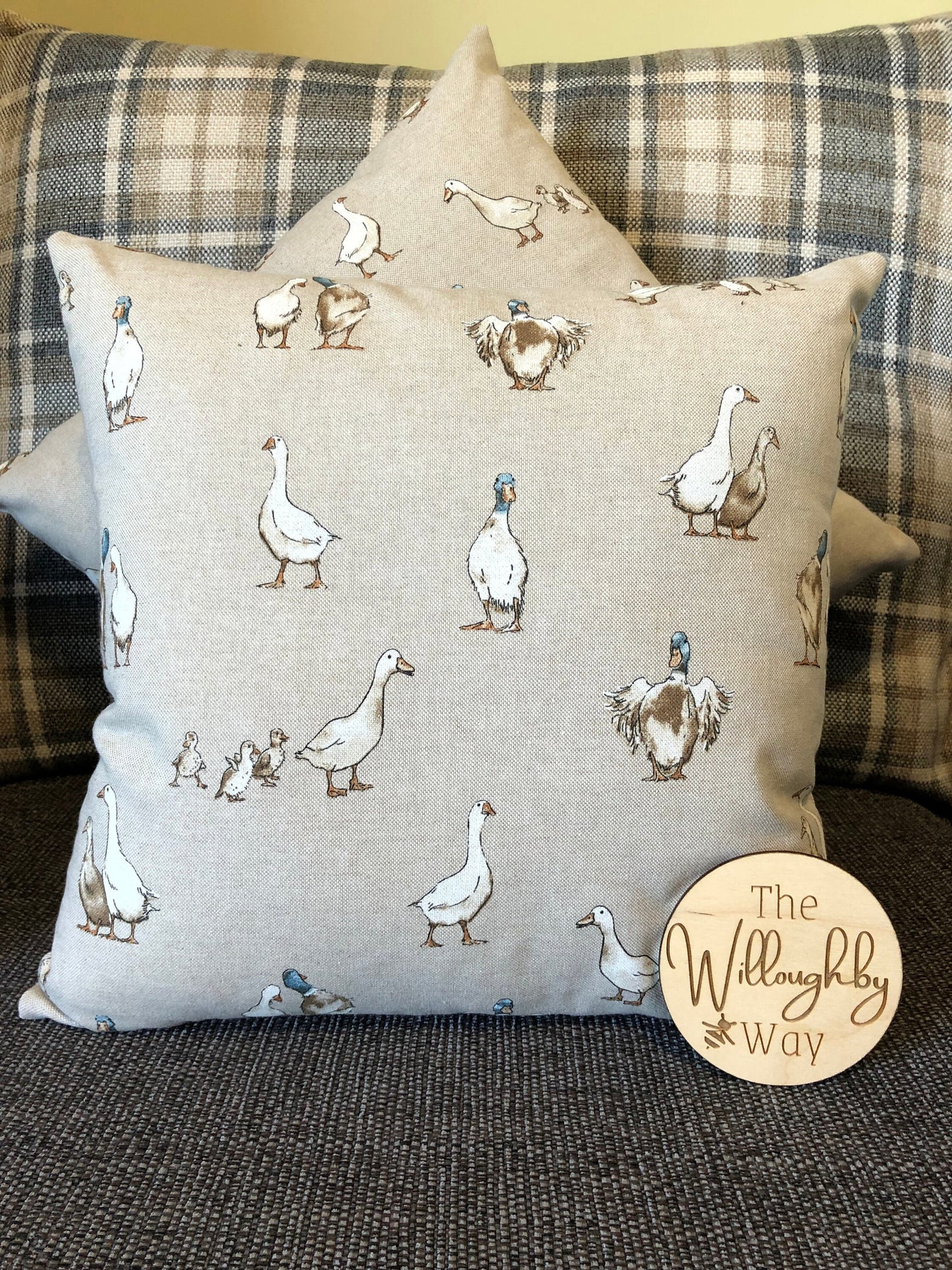 Farmhouse Duck Cushions