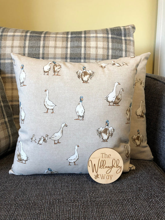 Farmhouse Duck Cushions