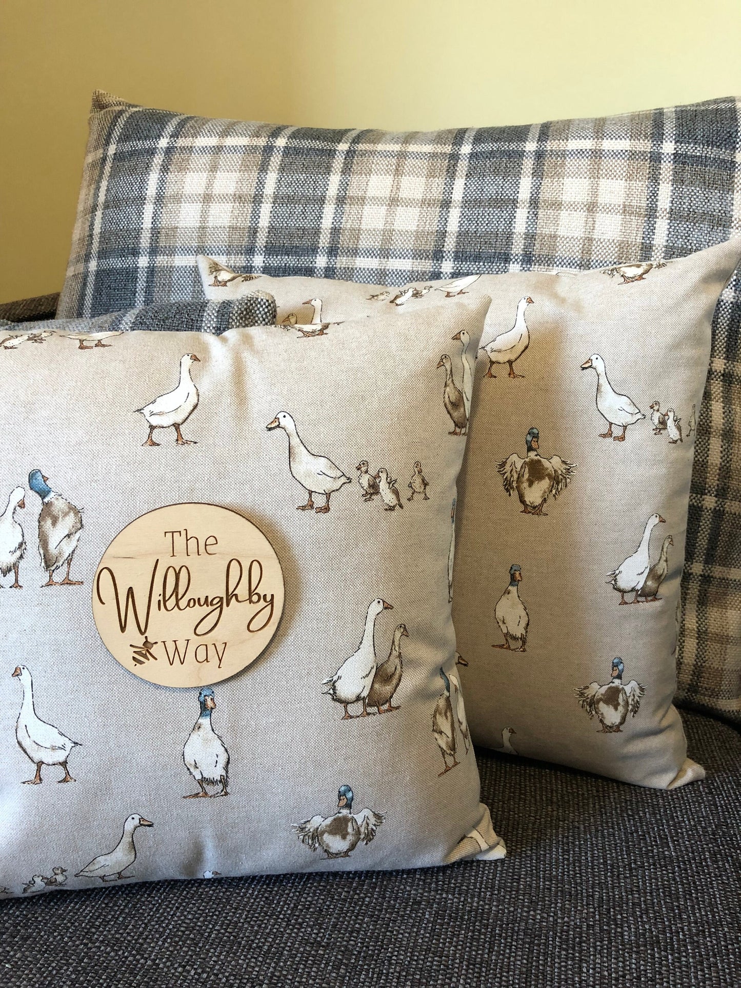 Farmhouse Duck Cushions