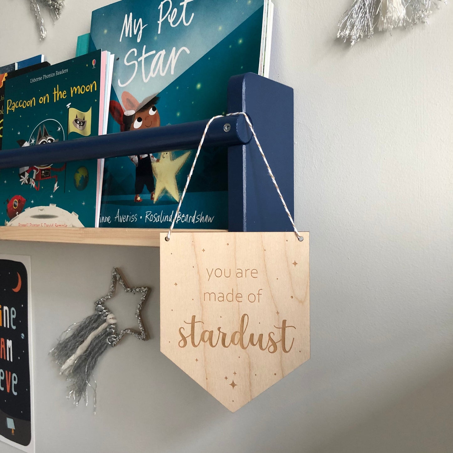 Stardust/Bedroom wall hanging pennant