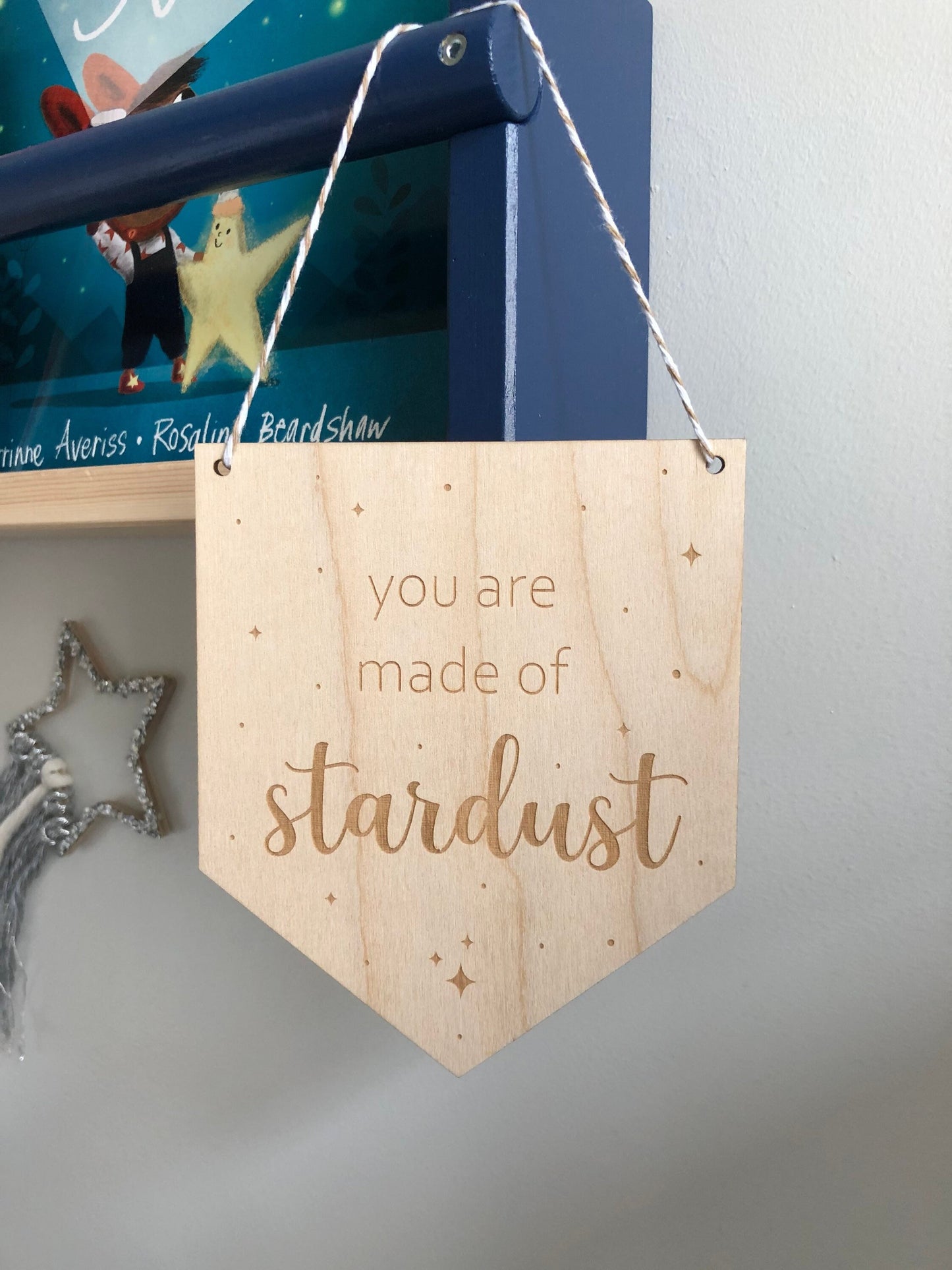 Stardust/Bedroom wall hanging pennant