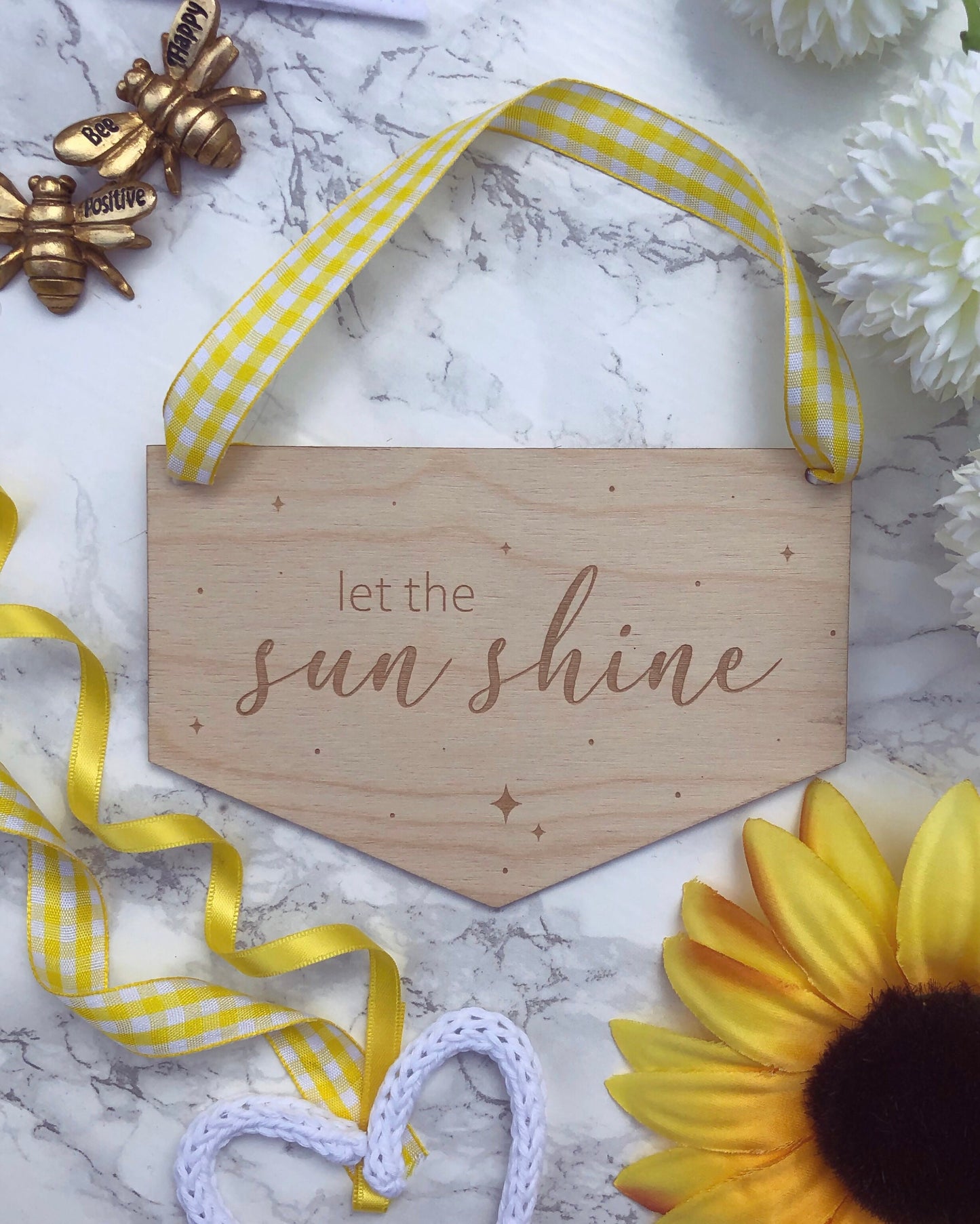 Let the sun shine banner