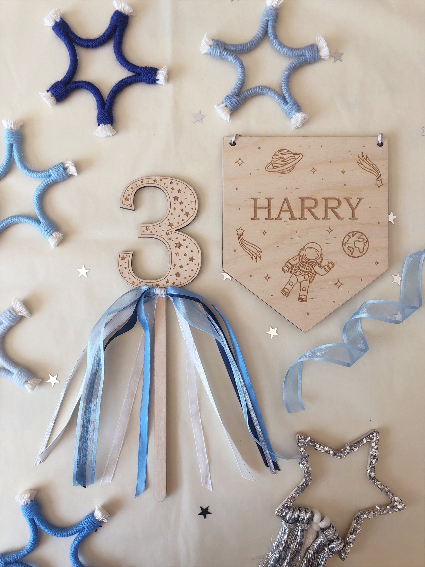 Birthday Wand / Cake Topper