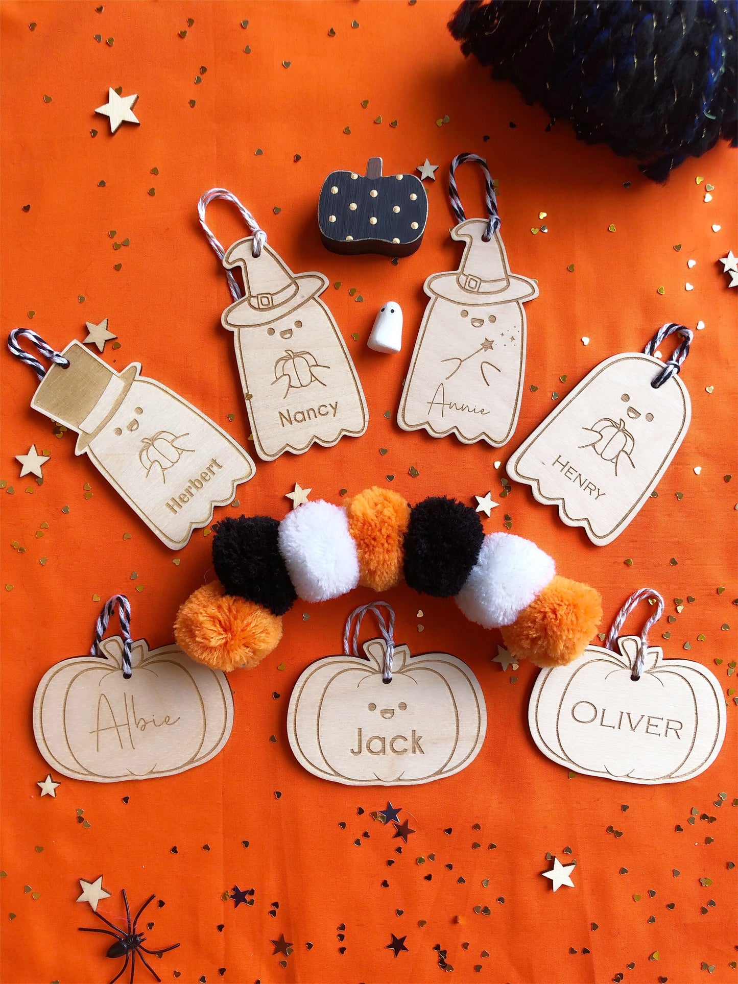 Pumpkins - Boo basket tags / Halloween gift tags