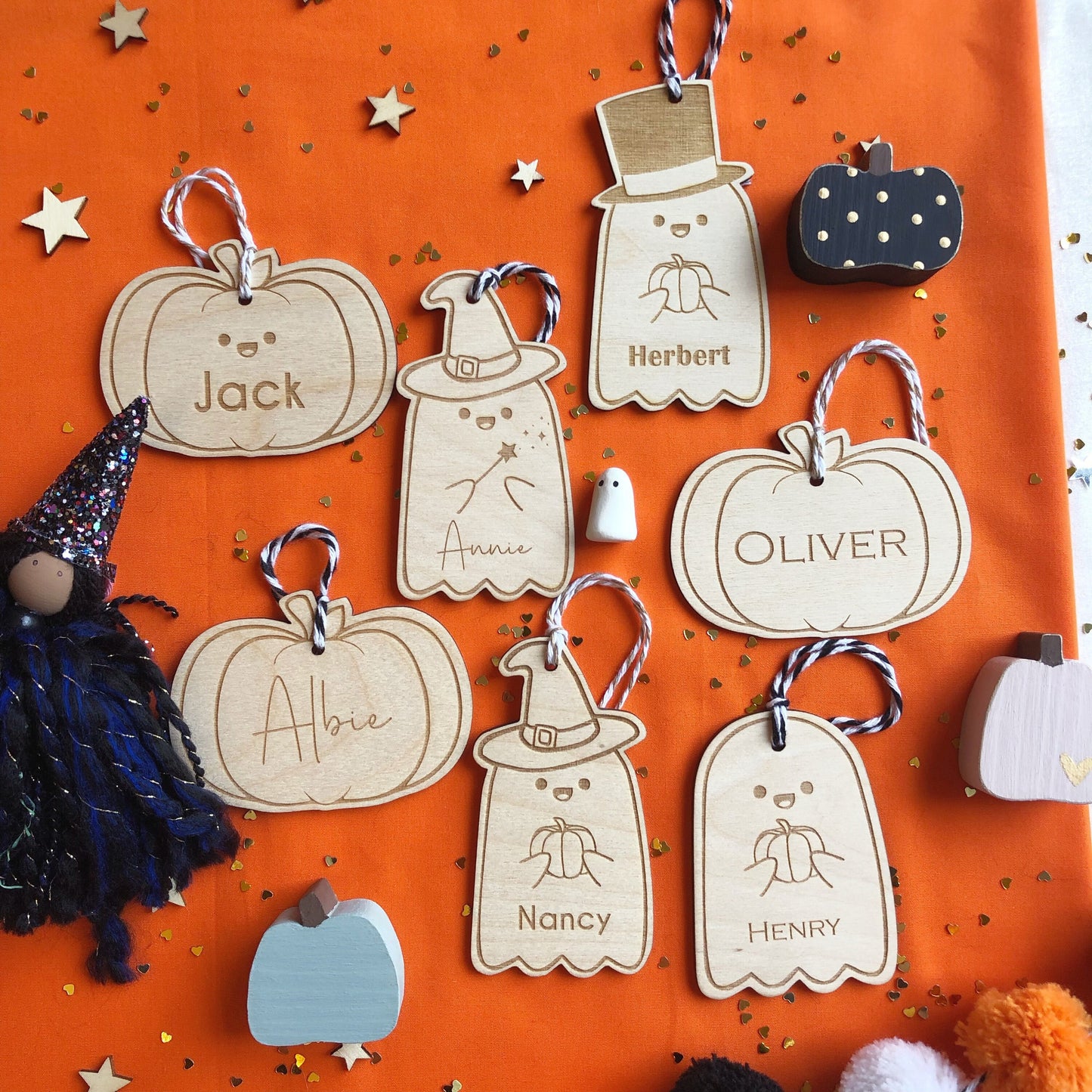 Ghost - Boo basket tags / Halloween gift tags