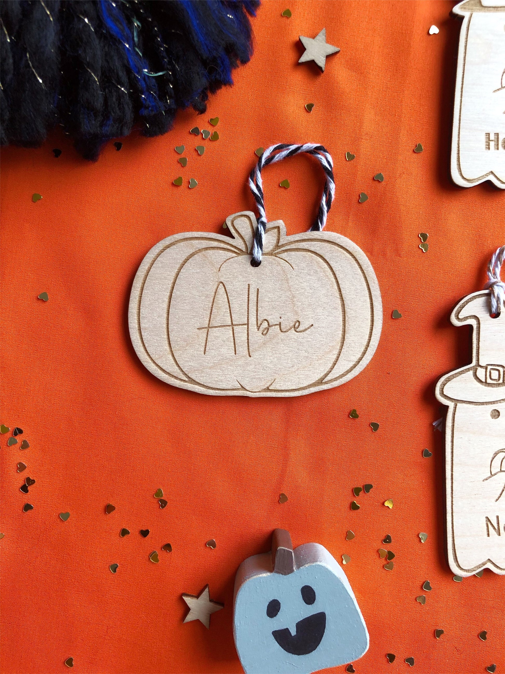 Pumpkins - Boo basket tags / Halloween gift tags