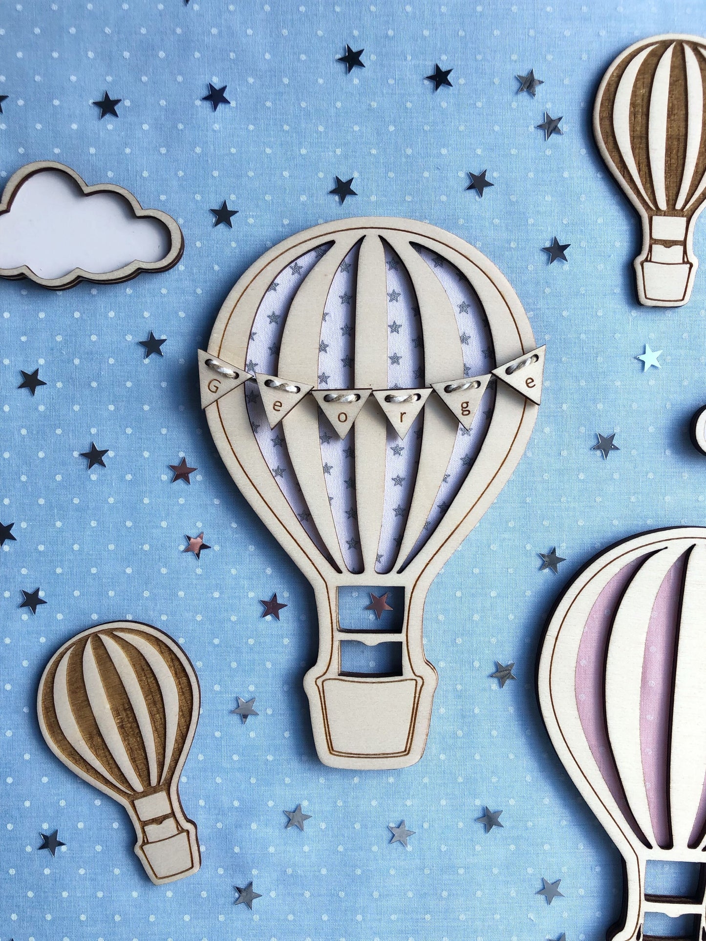 Hot Air Balloon wall decor