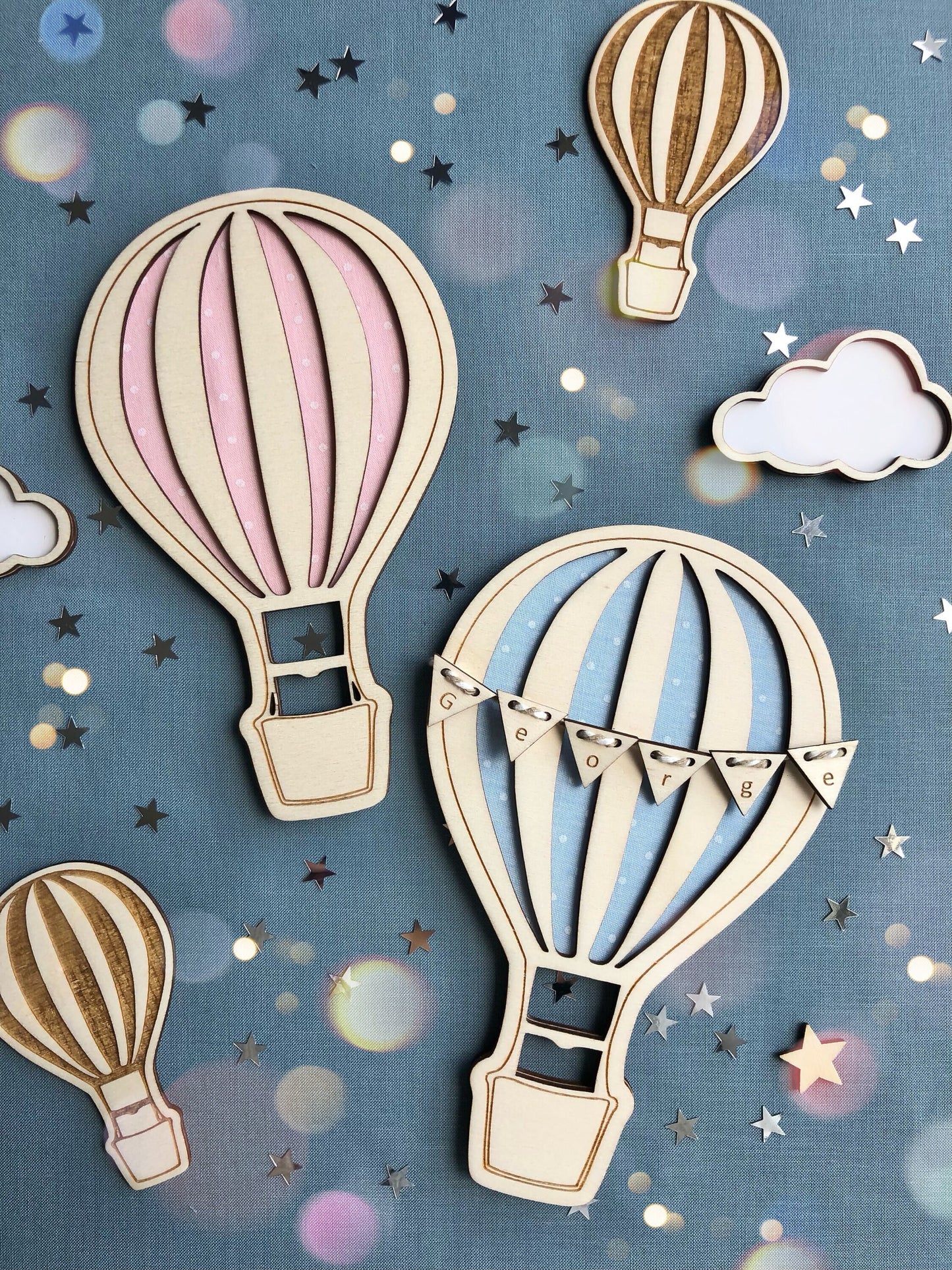 Hot Air Balloon wall decor